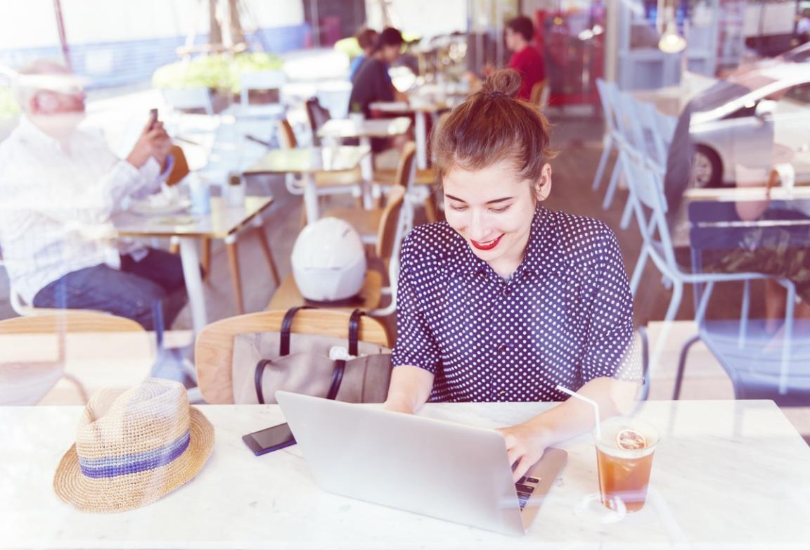 Students practicing mindful movement in a calm environment